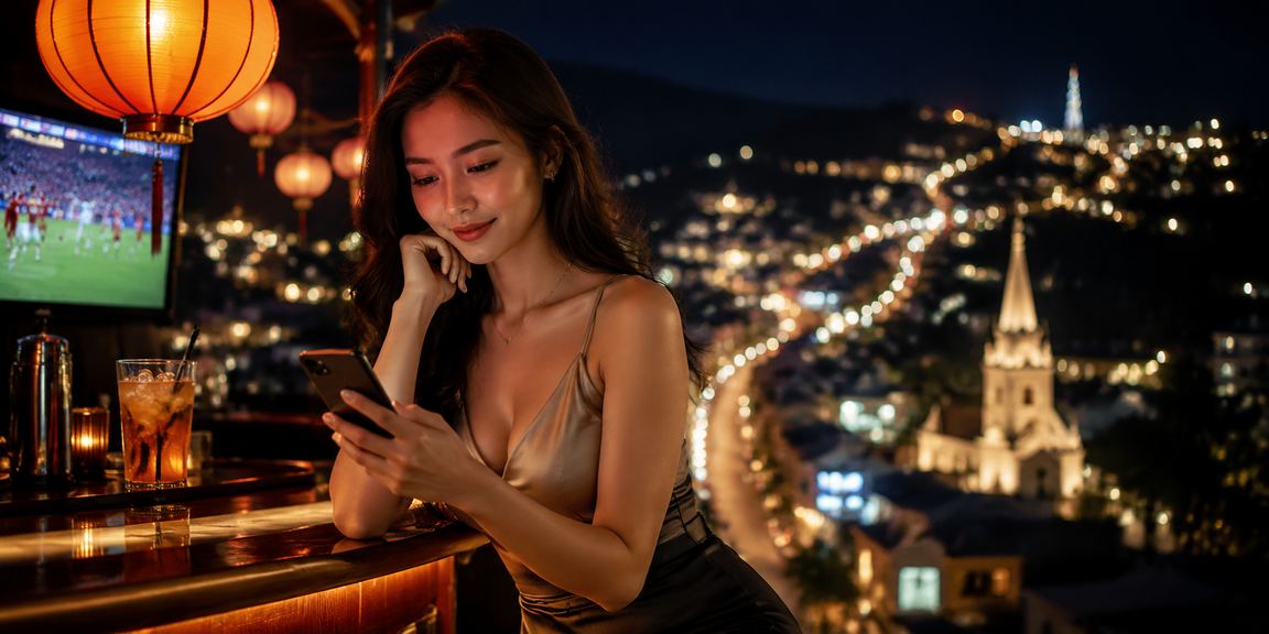 Không khí xem bóng đá tại phố đèn lồng Hội An, người hâm mộ theo dõi kèo trực tiếp qua điện thoại