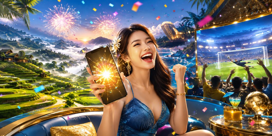 Người chơi trải nghiệm casino trên điện thoại di động tại lễ hội Sapa